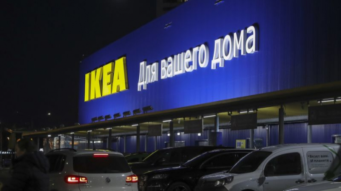 Công ty nội thất lớn nhất thế giới Ikea tạm dừng hoạt động ở Nga do tình hình căng thẳng giữa Nga và Ukraine - Ảnh: Getty