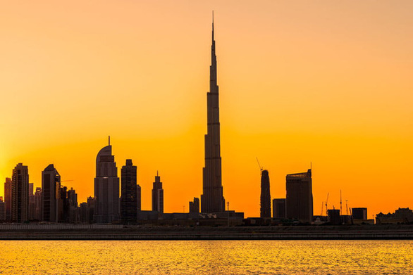 Tòa tháp Burj Khalifa ở thành phố Dubai (UAE) - Ảnh: DIGITAL TRENDS
