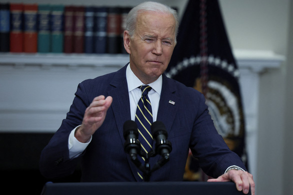 Tổng thống Mỹ Joe Biden - Ảnh: REUTERS