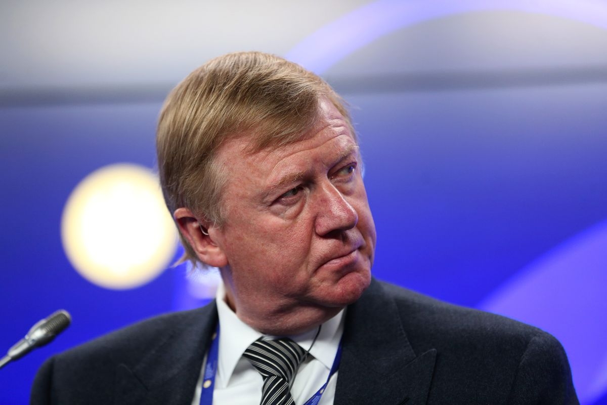 Ông Anatoly Chubais. Ảnh: Bloomberg