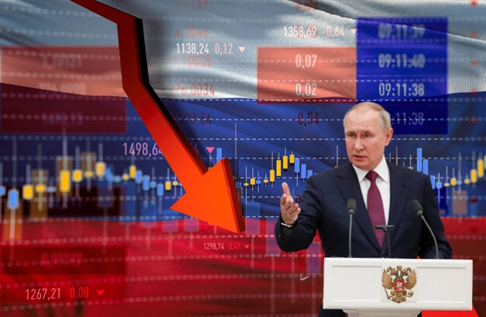 Kinh tế Nga đối mặt những thương tổn lớn sau 1 tháng mở chiến dịch quân sự tại Ukraine.
