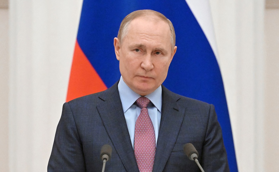 Tổng thống Nga Vladimir Putin. Ảnh: AFP.