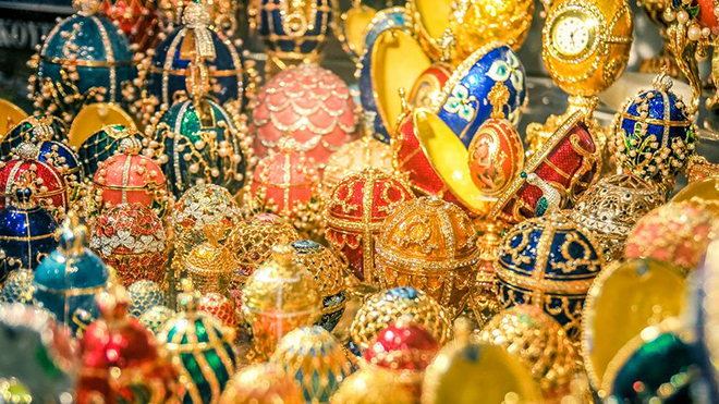 Bộ sưu tập 50 quả trứng Fabergé được đánh giá là “báu vật thế giới”