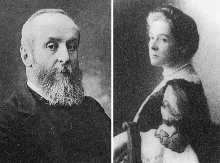 Bá tước Alexander Bobrinbskiy và Nadezhda Bobrinskaya, cha và mẹ của công chúa Sophia. Ảnh: rbth.com
