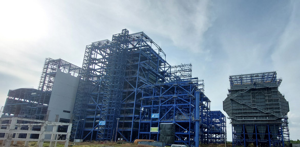 Nhà máy nhiệt điện Long Phú 1 (Sóc Trăng) có mức đầu tư ban đầu trên 1,2 tỉ USD - Ảnh TIẾN TRÌNH
