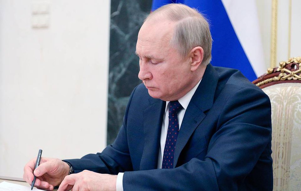 Tổng thống Nga Vladimir V. Putin. Ảnh: Văn phòng Thông tin và Báo chí Tổng thống Nga.