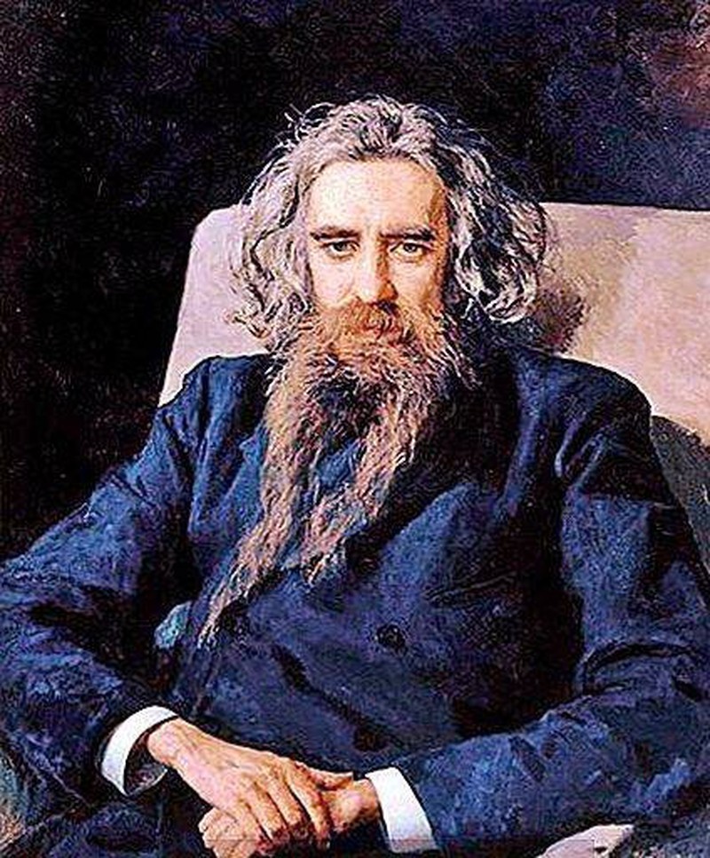Chân dung triết gia nổi tiếng người Nga Vladimir Soloviev.