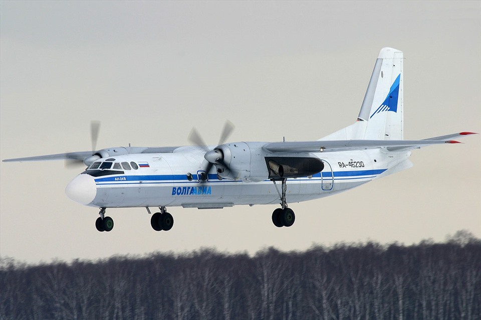 Máy bay Antonov An-24. Ảnh: Wiki