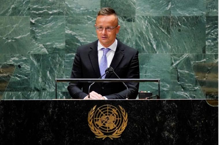 Ngoại trưởng Hungary. Ảnh: Reuters