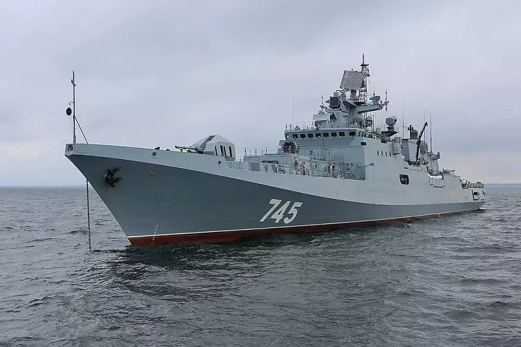 Một tàu chiến được Tập đoàn USC của Nga đóng. Ảnh: Wikipedia