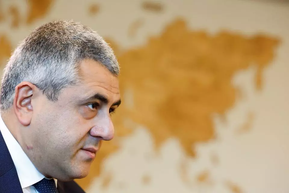 Tổng thư ký UNWTO Zurab Pololikashvili tuyên bố áp dụng lệnh đình chỉ tư cách thành viên của Nga. Ảnh: Reuters