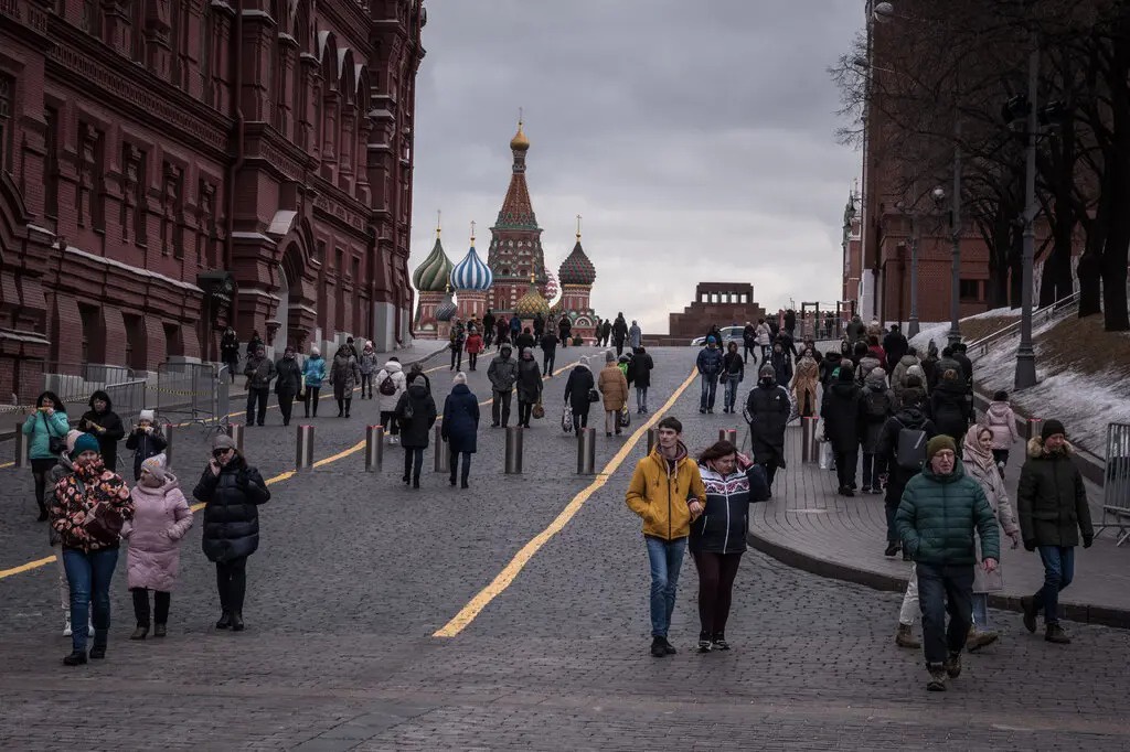 Bà Nabiullina đang bảo vệ kinh tế Nga trước nguy cơ suy thoái. Ảnh: New York Times.