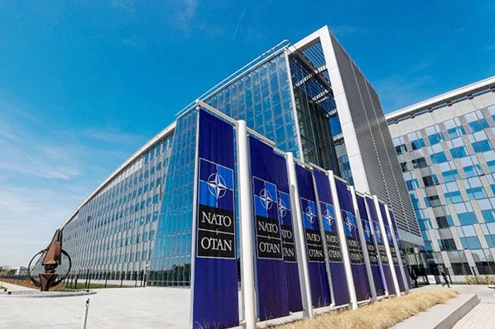 Trụ sở NATO ở thủ đô Brussels, Bỉ.