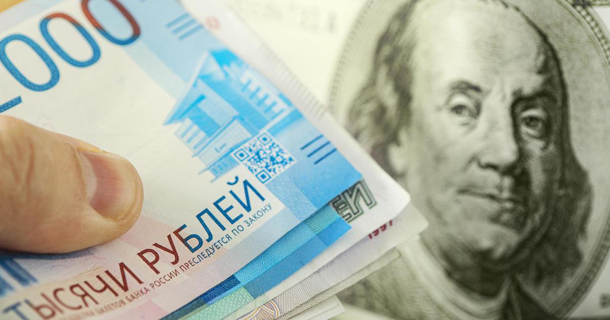 Đồng Rúp Nga tăng trưởng mạnh mẽ. Ảnh: CBS